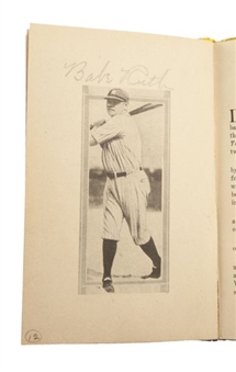 Babe Ruth Signed "The Idol of the American Boy" Book